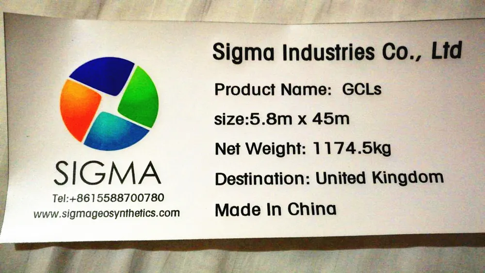 GCL export to the United Kingdom