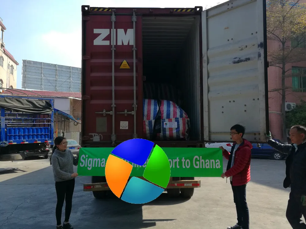 Pond liner export to Ghana