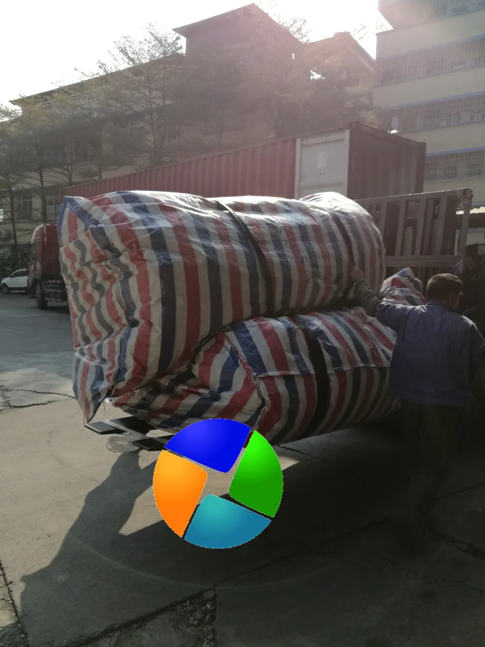 Pond liner export to Ghana
