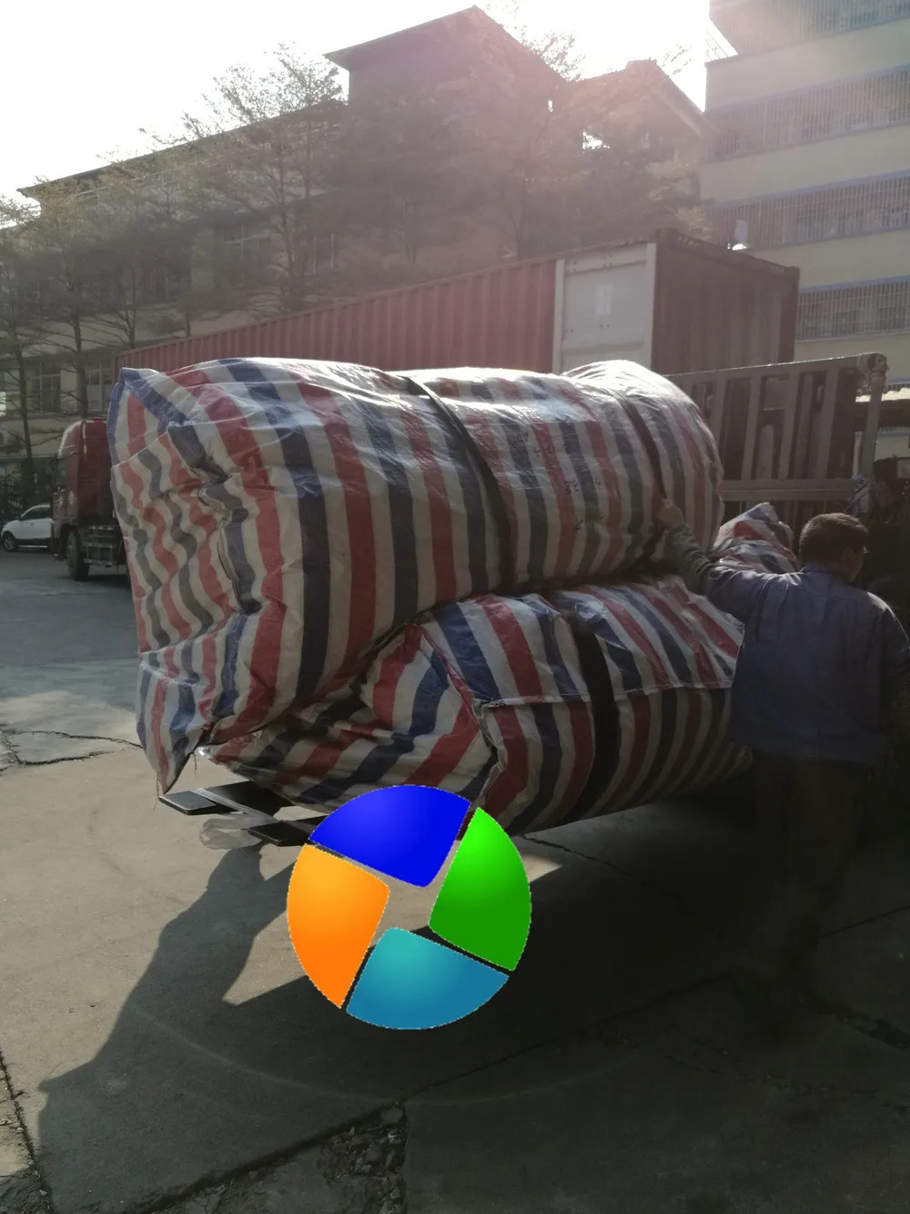 Pond liner export to Ghana