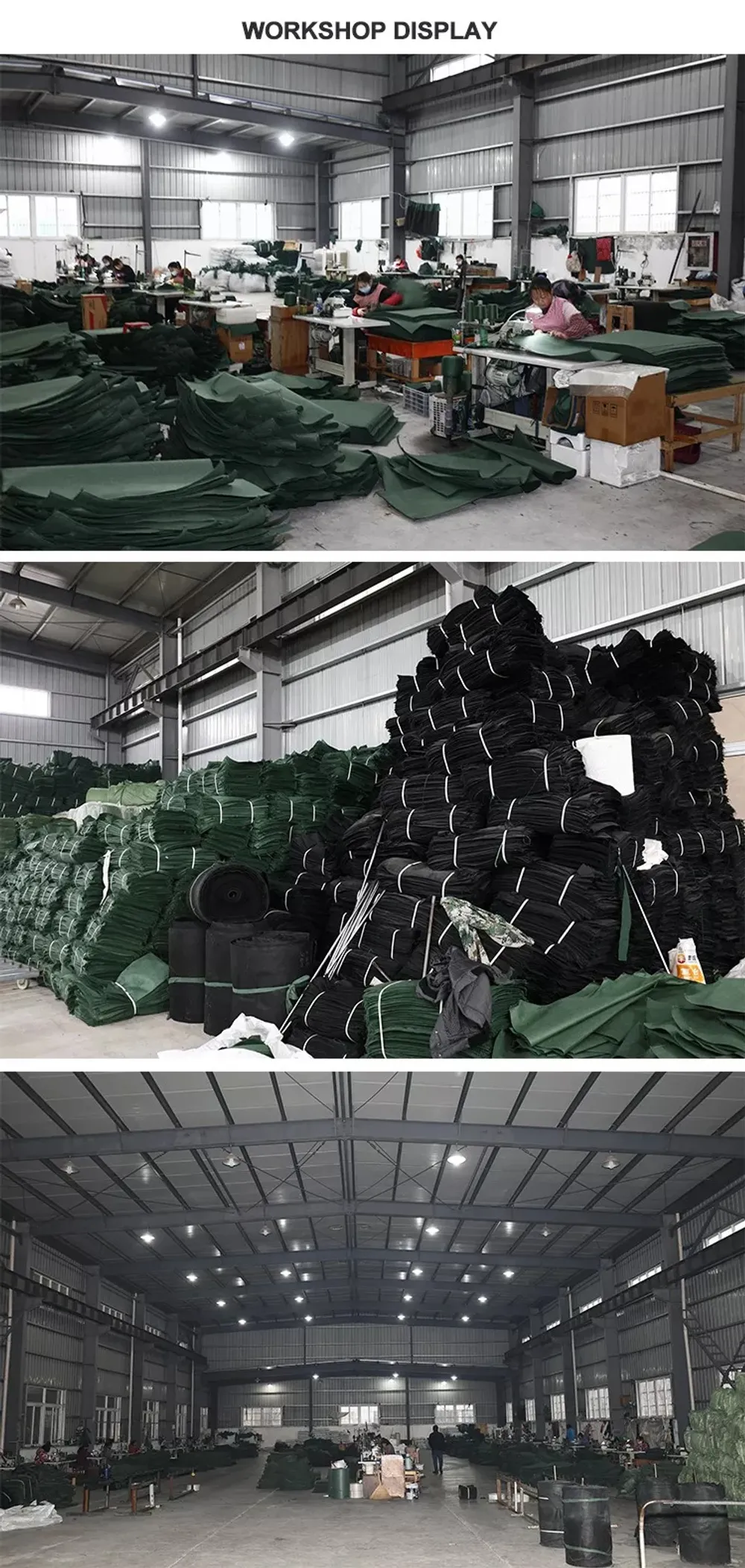 Geobag — Manufacturing