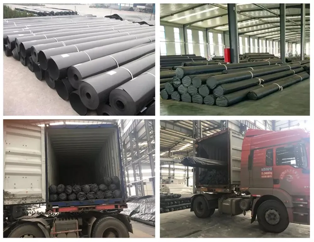 Textured Geomembrane — Shipping & packaging